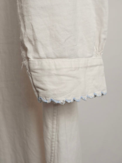 Embroidery Long Shirt Dress
