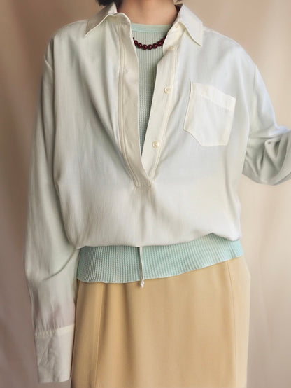 Pullover Drawcode Shirt