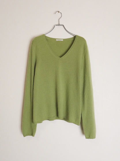 Pure Cashmere Knit - Light Green