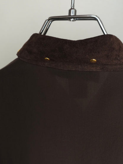 Silk Suede Shirt