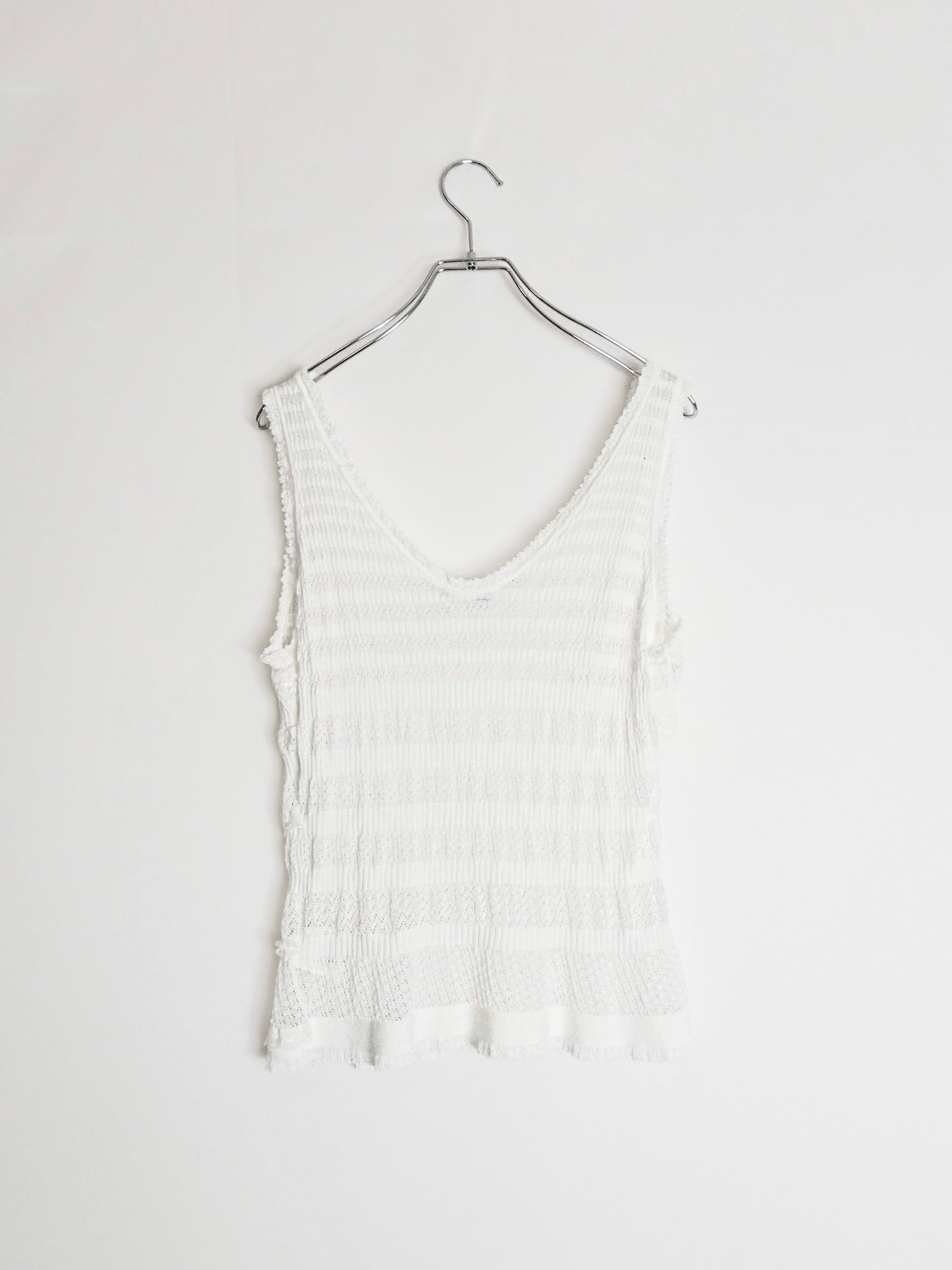 Lace Knit Vest