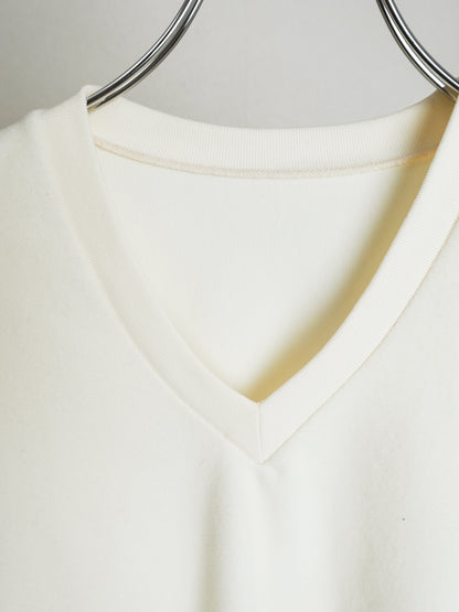 Fleece Vneck Tops