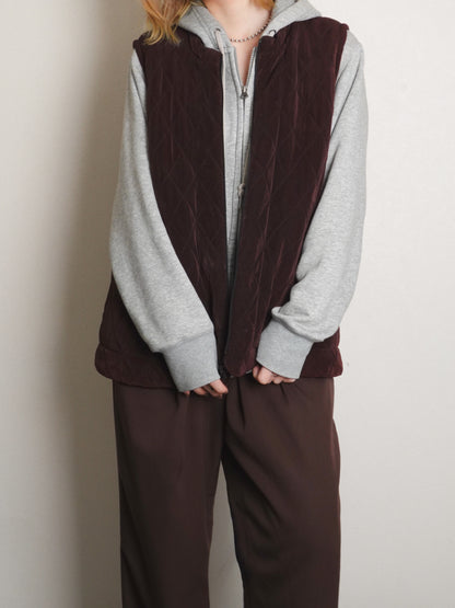 "CHICO'S" Quilting Zip Vest