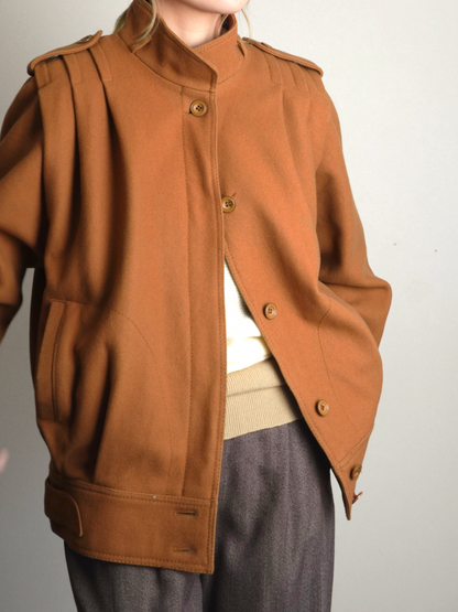 Melton Blouson Jacket