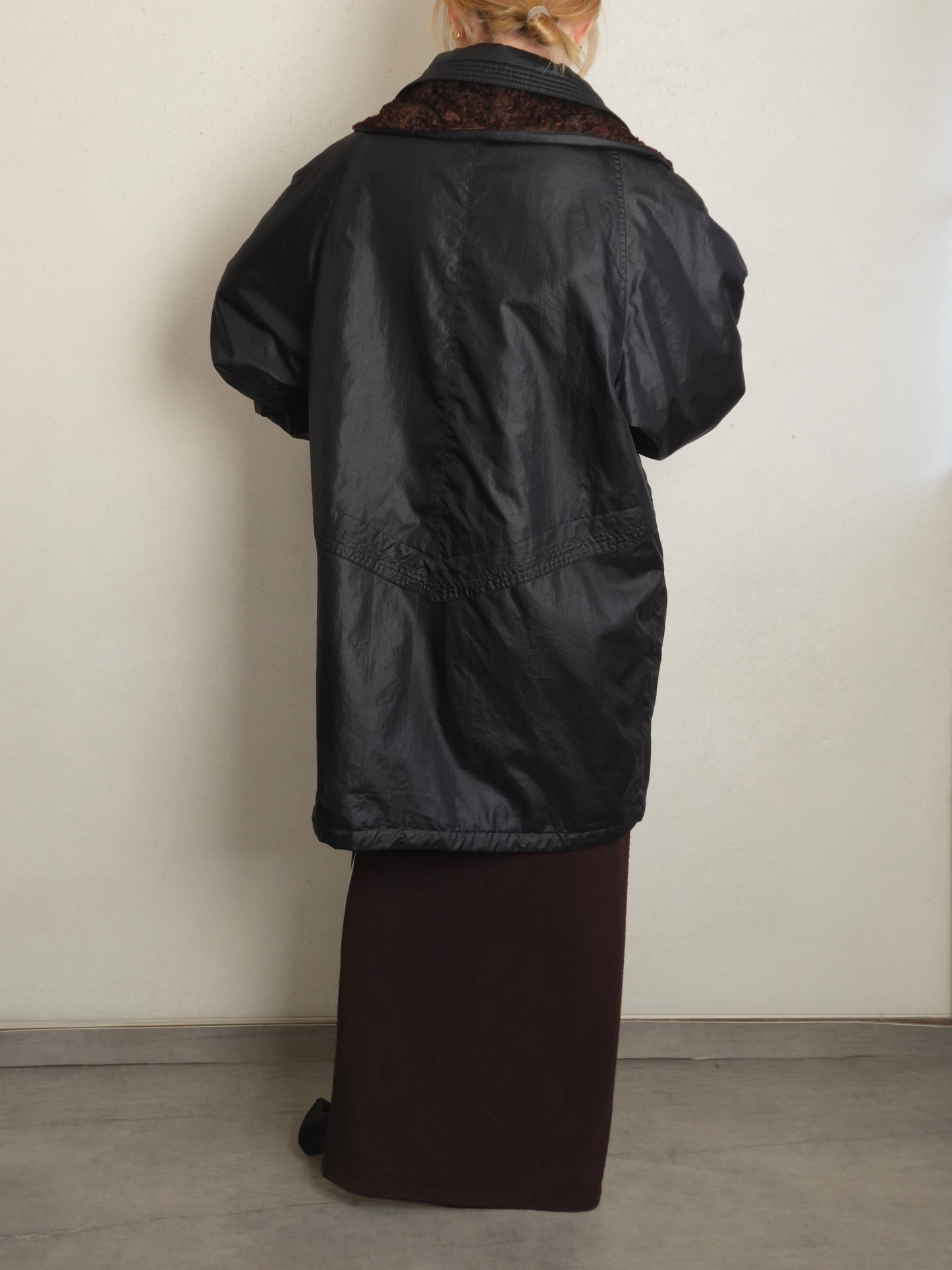 Nylon Layered Coat