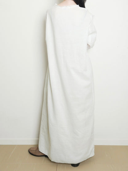 ~80s Cotton Lace Onepiece