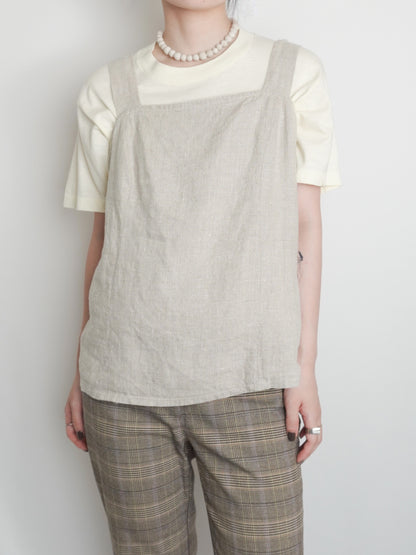 Linen Square neck Camisole