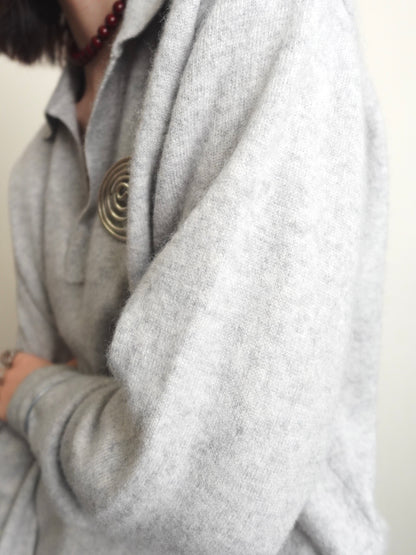 Pure Cashmere Knit - Gray