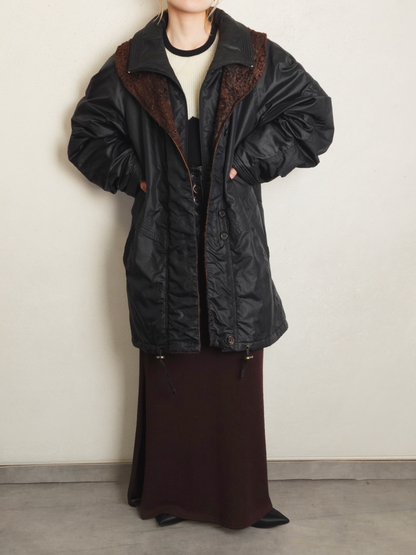 Nylon Layered Coat