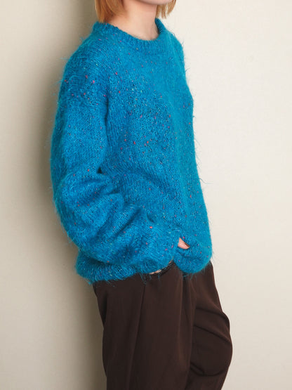 Mix Blue Knit