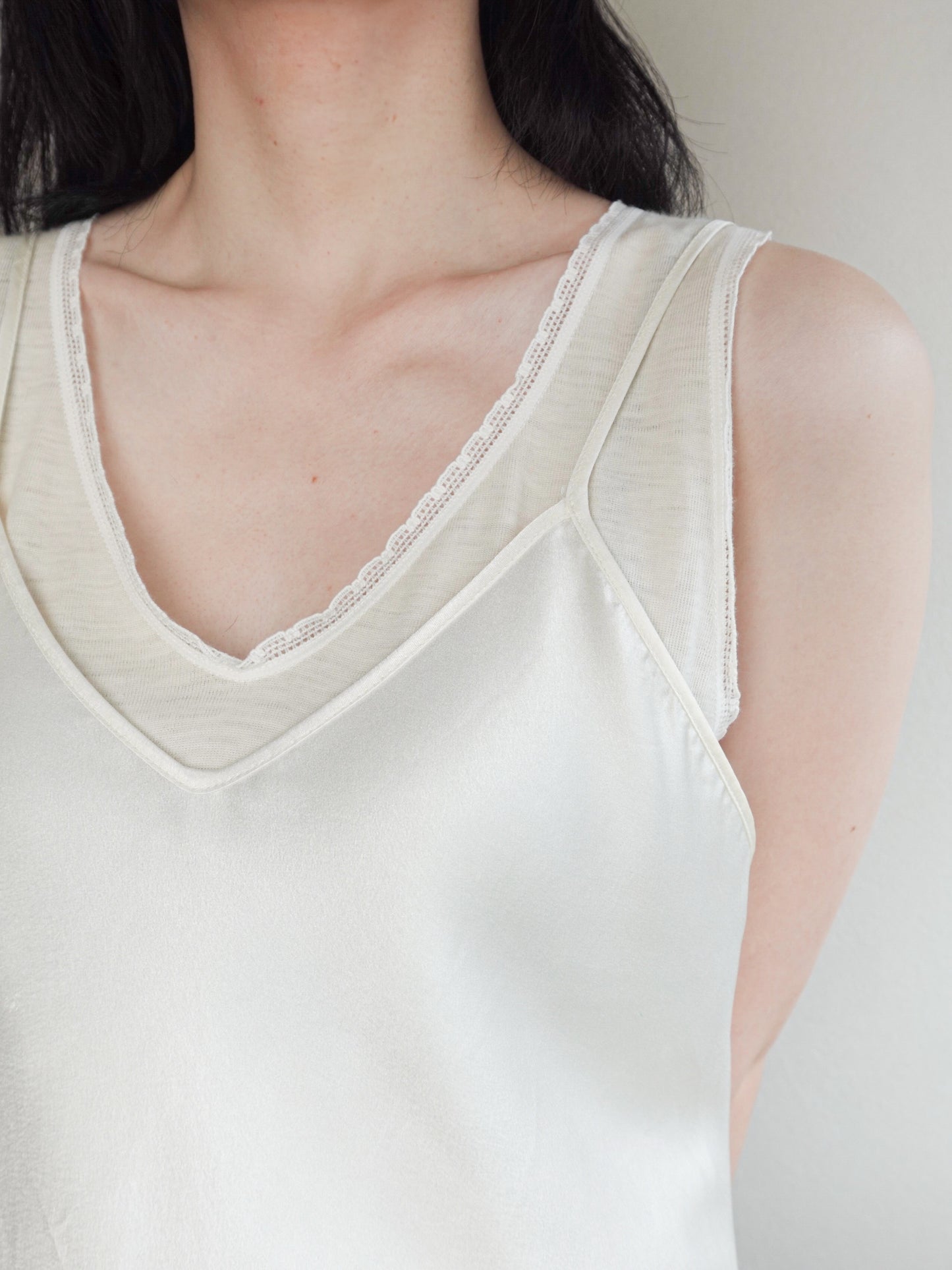 80s~ Satin Camisole Onepiece