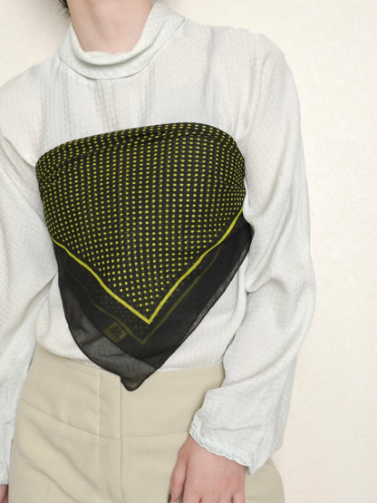 Dots Sheer Scarf