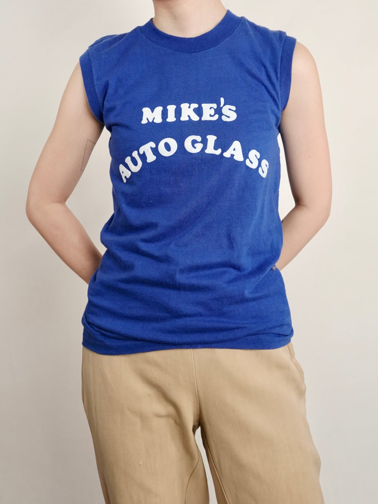 80s~ Print Sleeveless Tee