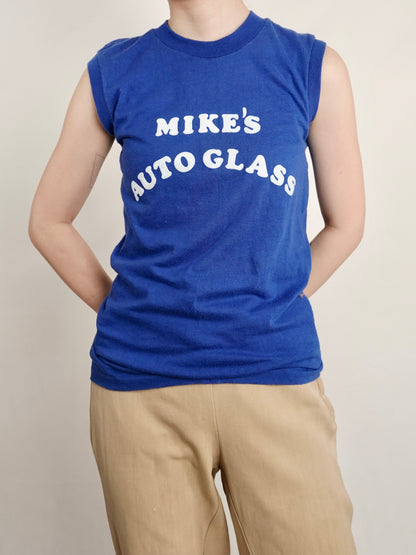 80s~ Print Sleeveless Tee