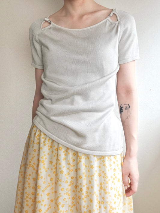 Shoulder Cutout Tops