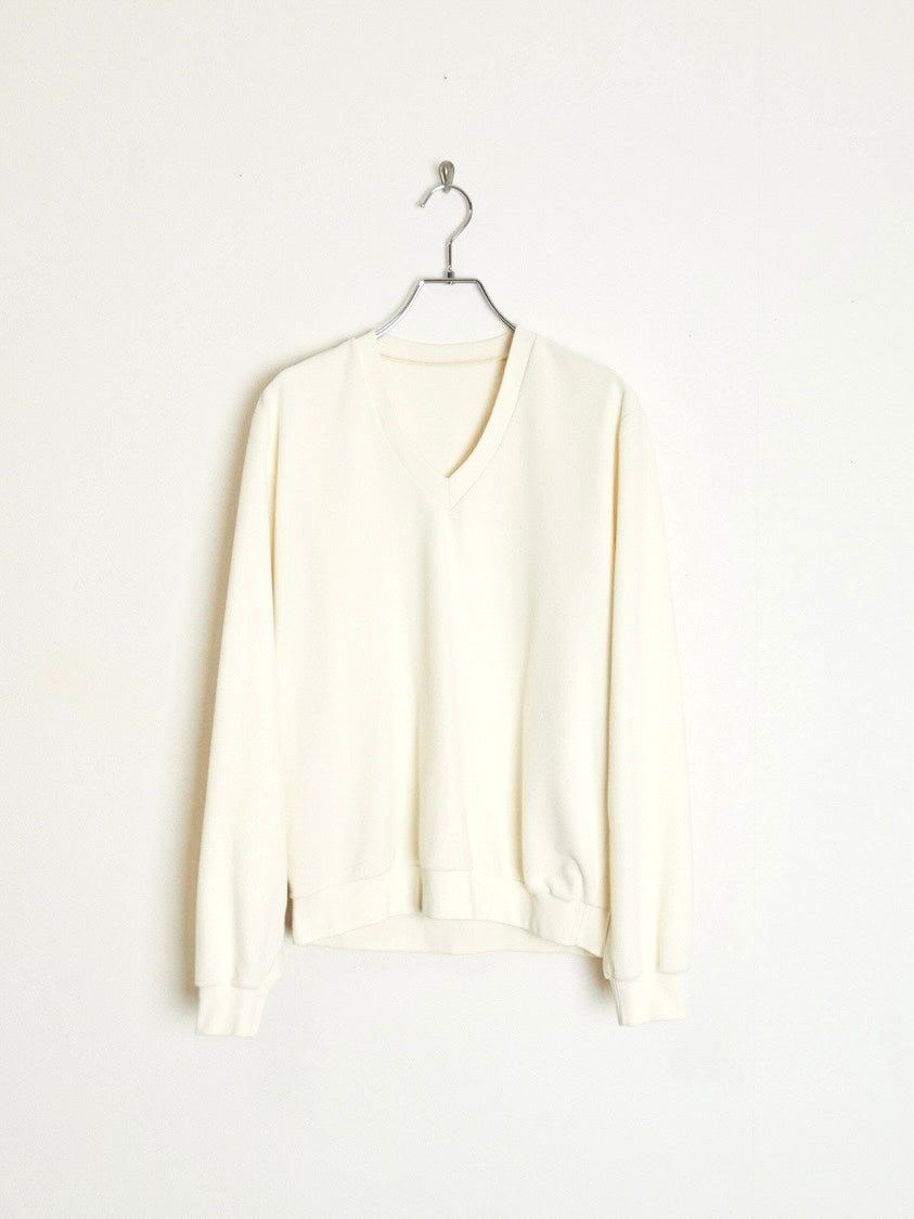 Fleece Vneck Tops