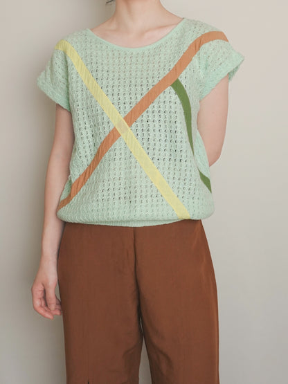 Pastel Crochet Summer Knit