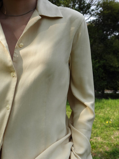 90s Silk Shirt
