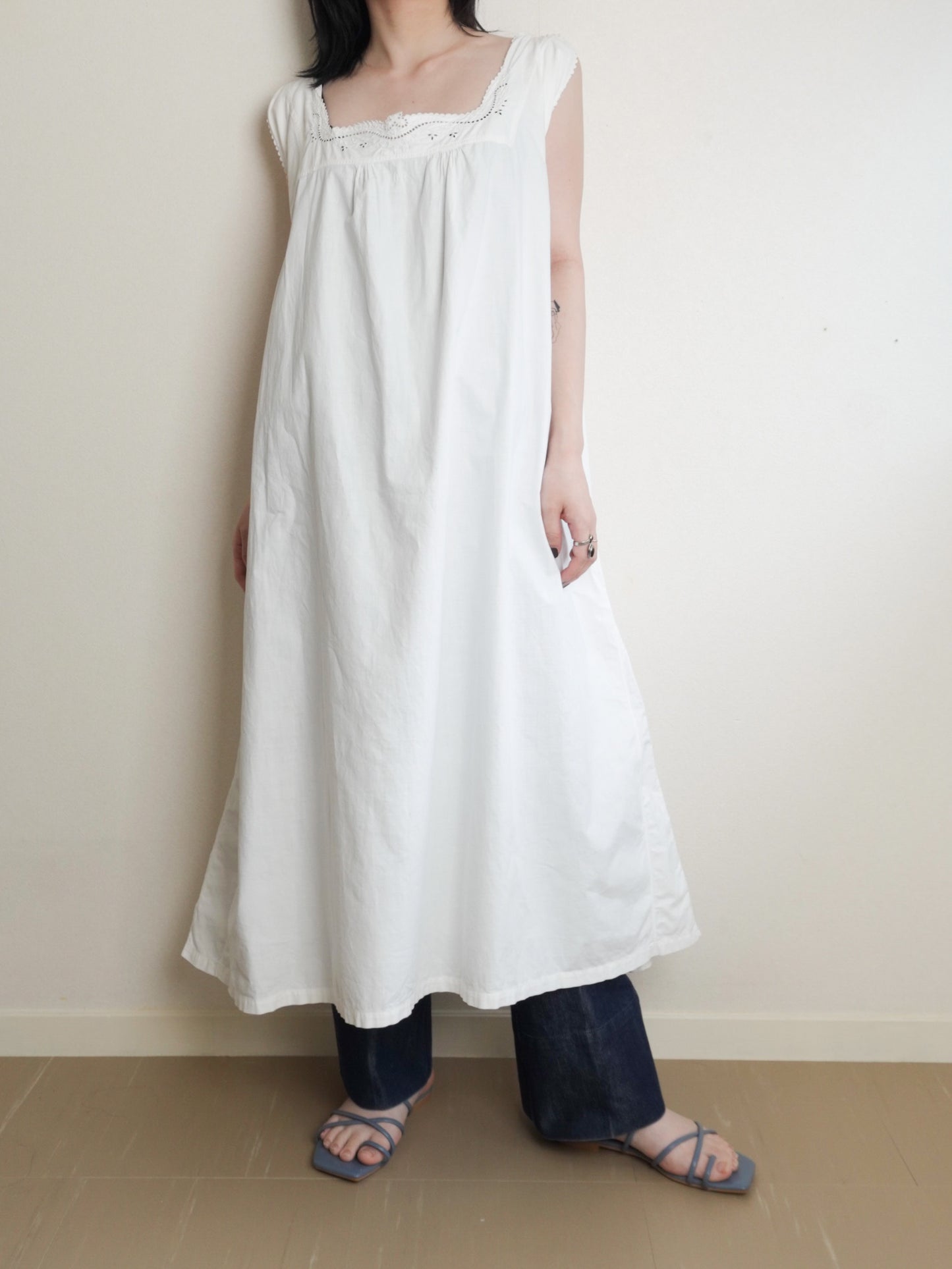 Cutwork Lace Night Dress