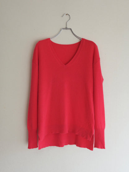 Cashmere Vneck Knit