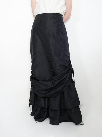 Tiered Draw cord Skirt