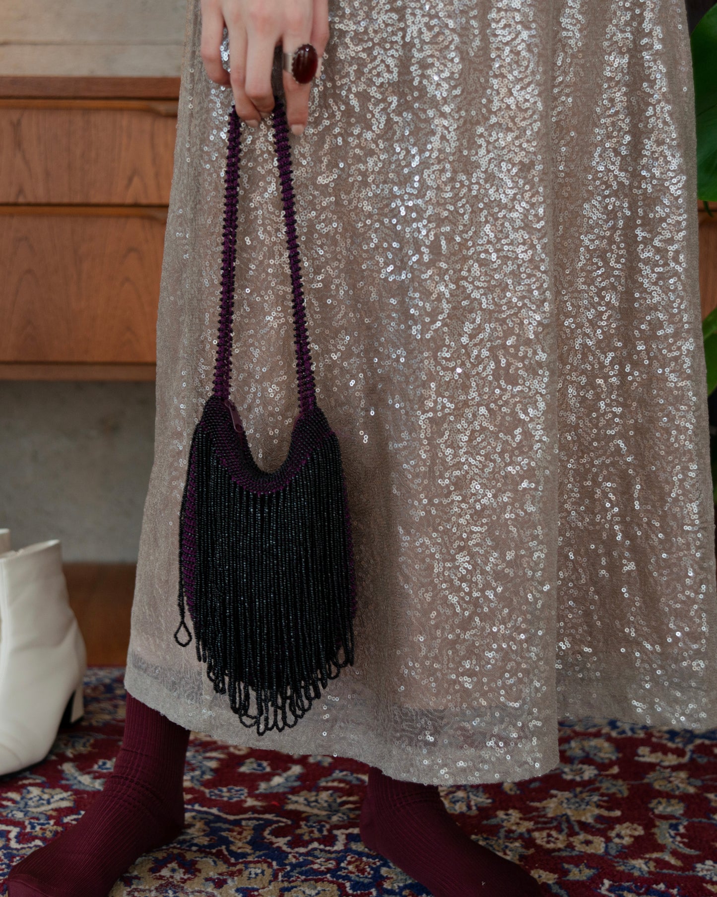 Beads Fringe Bag