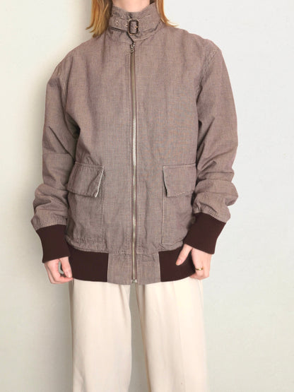 ”Paul Smith Jeans” Gingham Check Blouson