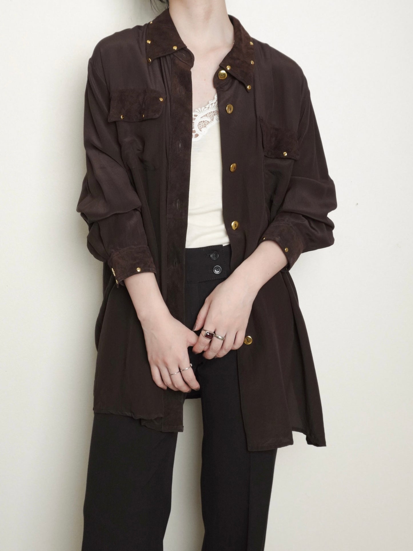 Silk Suede Shirt