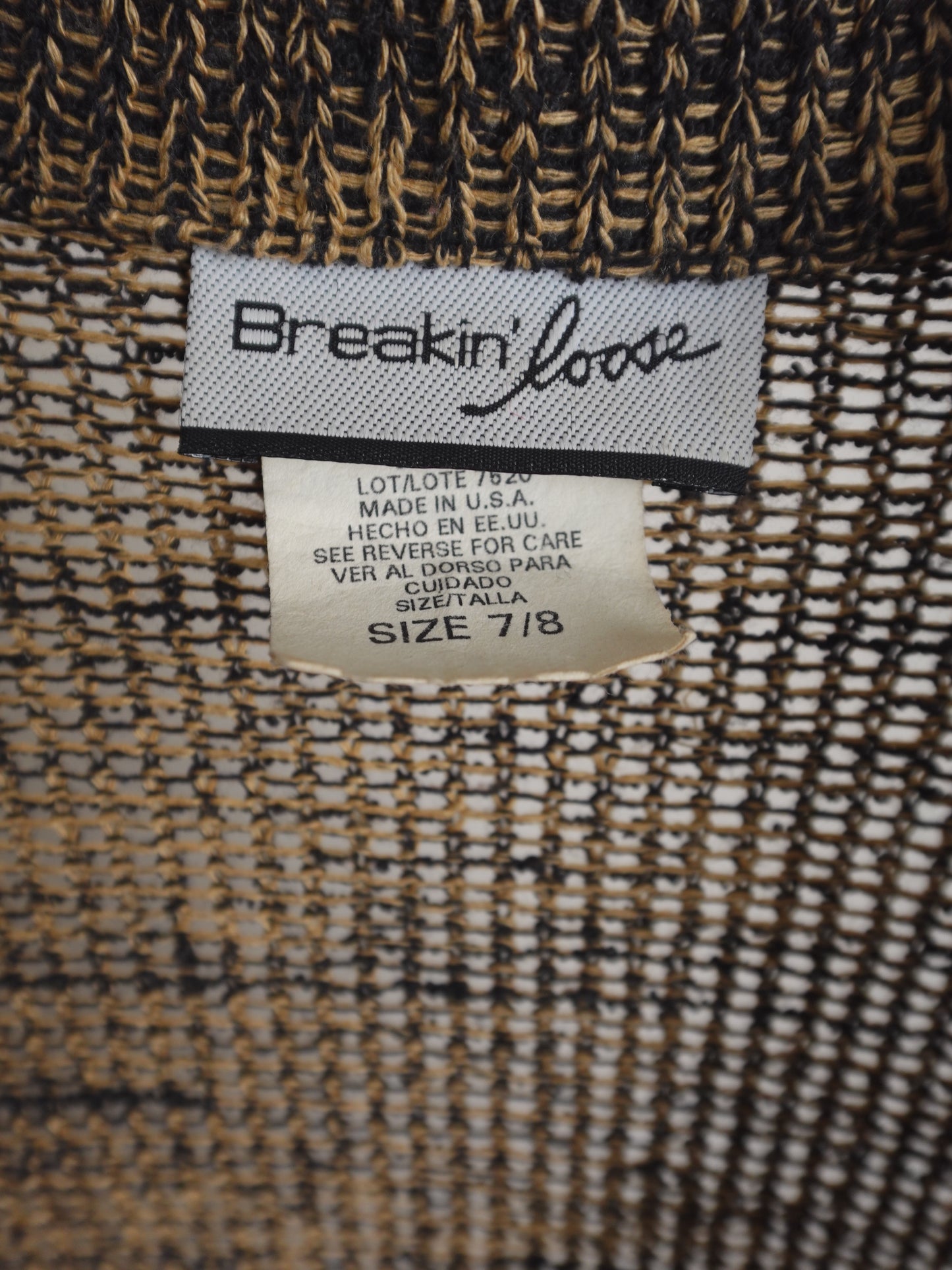 Knit Cardigan  Dress