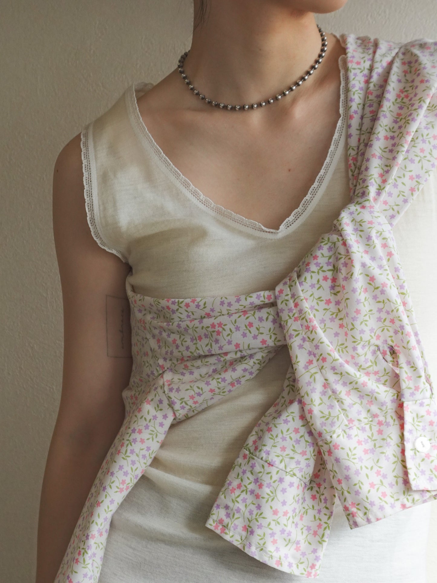 Euro Lace Underwear Tank