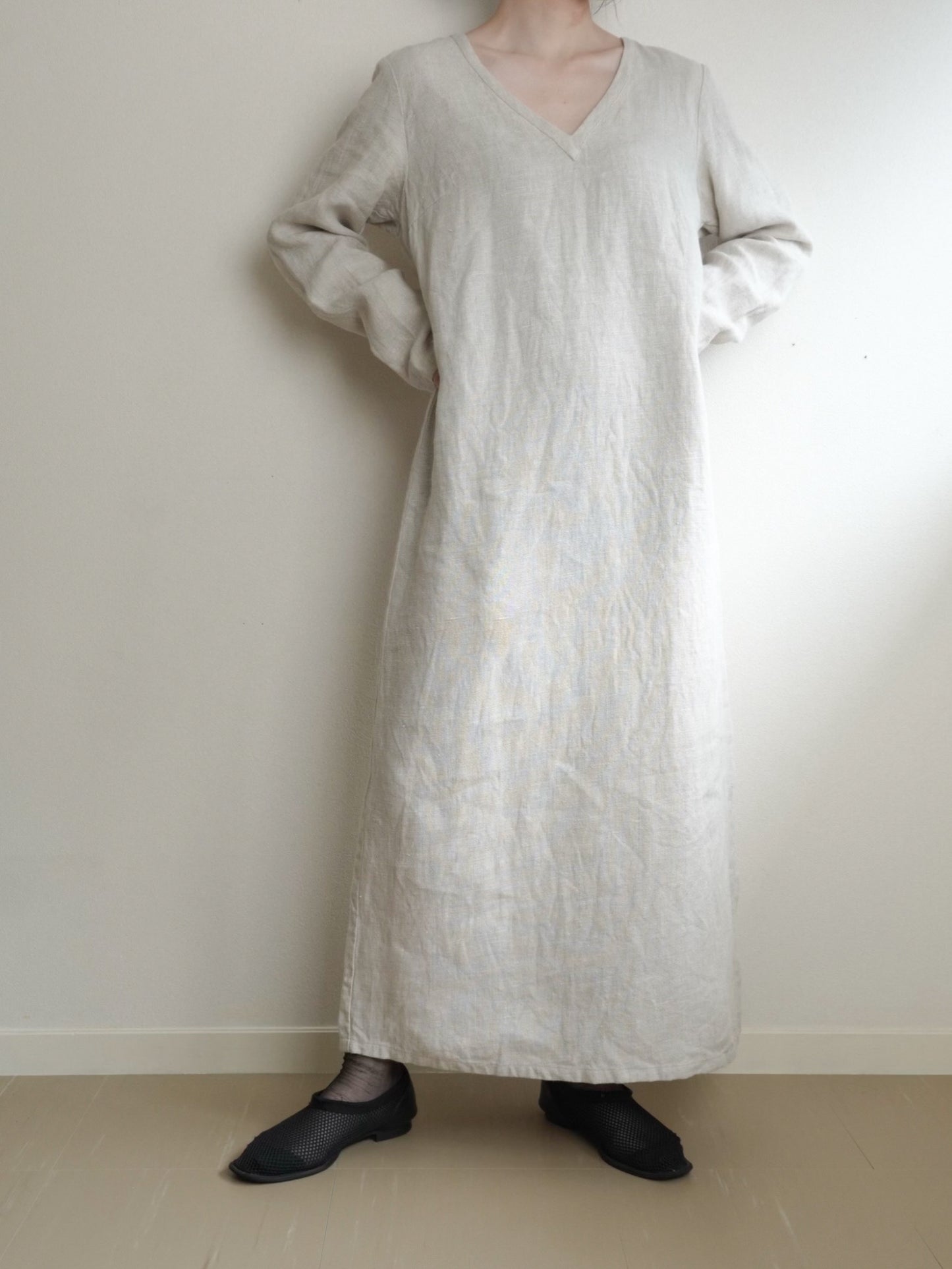 "agnes b." Linen Onepiece
