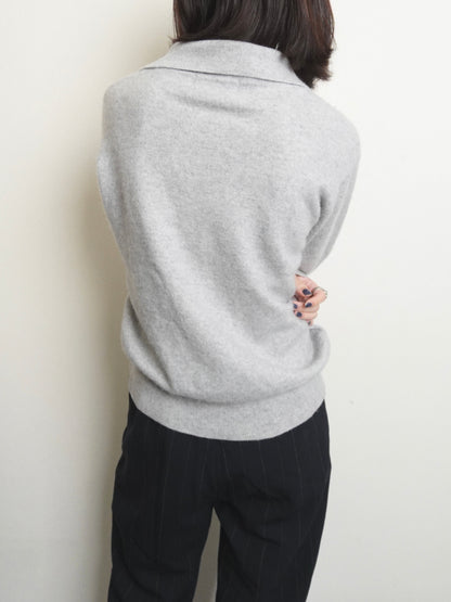 Pure Cashmere Knit - Gray