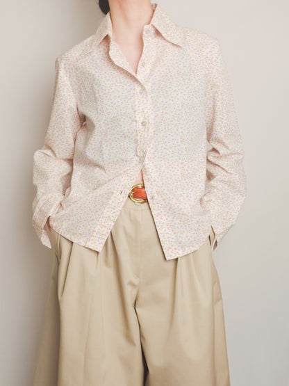 Tiny Flower Print Shirt