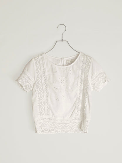Lace Cotton Tops