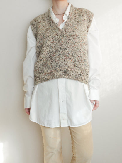 Mix Knit Vest