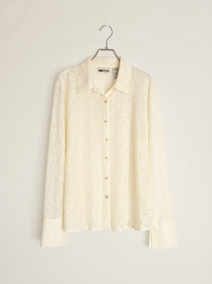 Sheer Lace Shirt