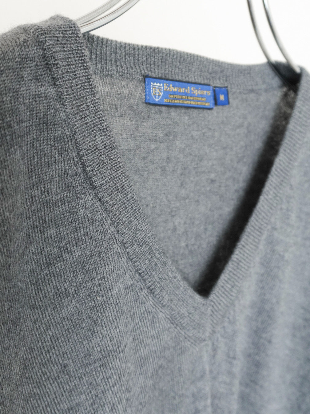 Merino Wool Vneck Knit