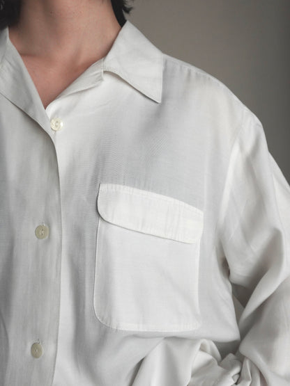 Opencollar Longsleeve Shirt