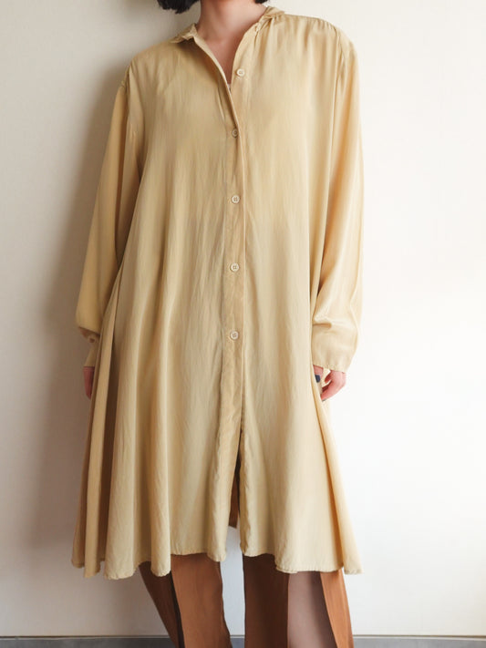 Silk Back Frill Blouse