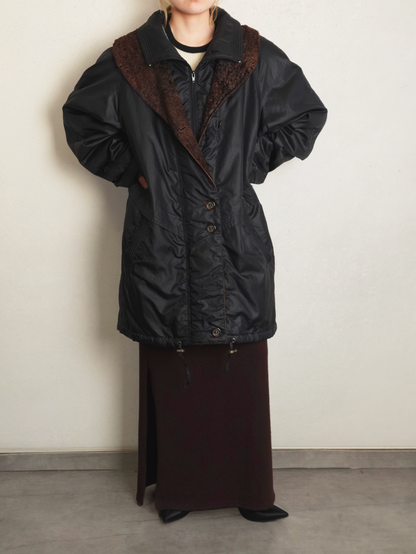 Nylon Layered Coat