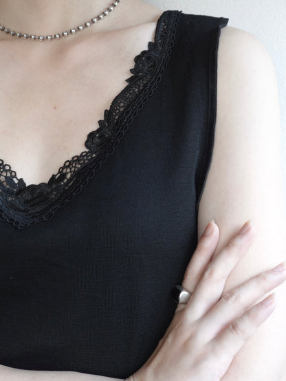 Euro Lace Underwear Tank