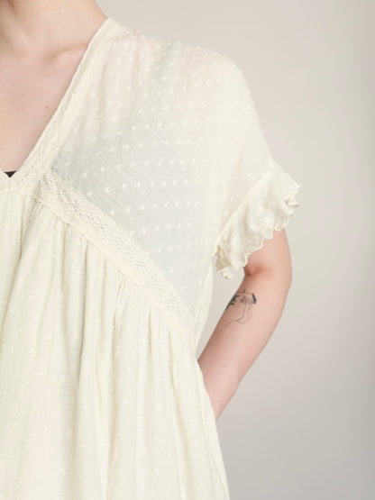 Dot Vneck Tunic
