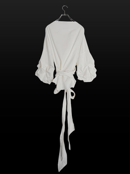 Cache-coeur Big Sleeve Blouse