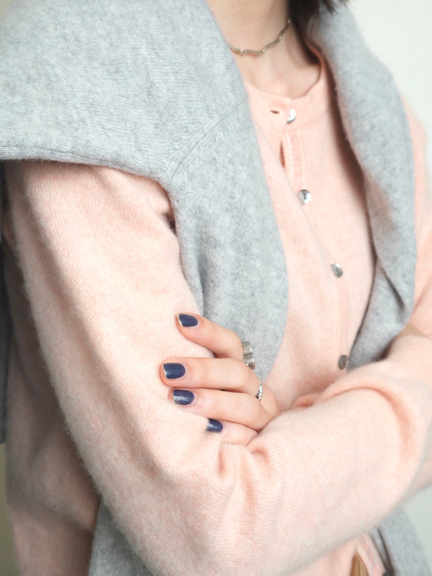 Pure Cashmere Knit - Pink
