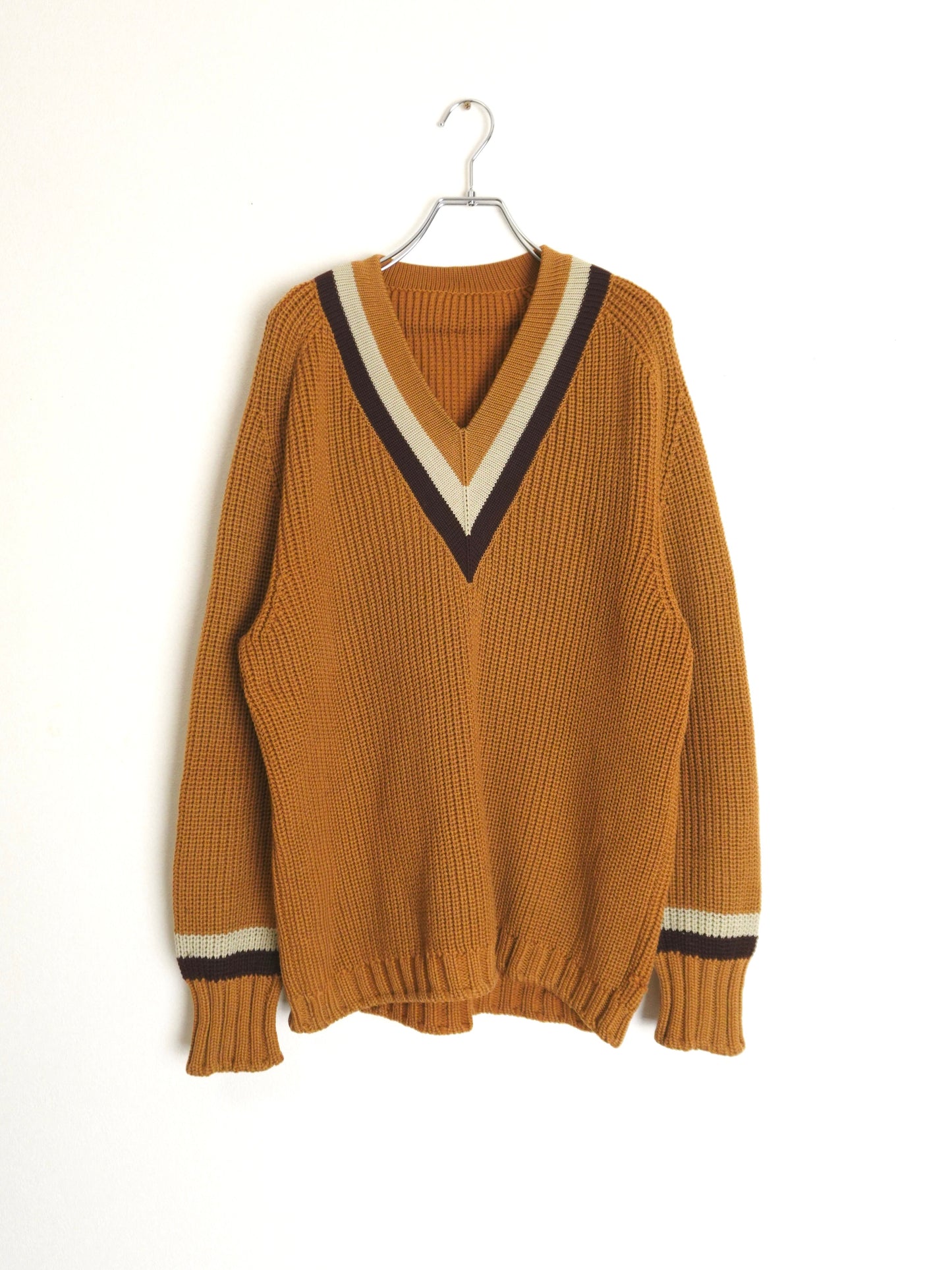 Vneck Knit Pullover
