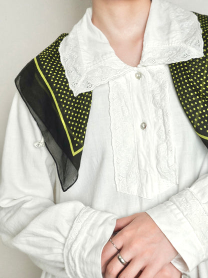 Dots Sheer Scarf
