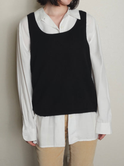 Cashmere Knit Vest