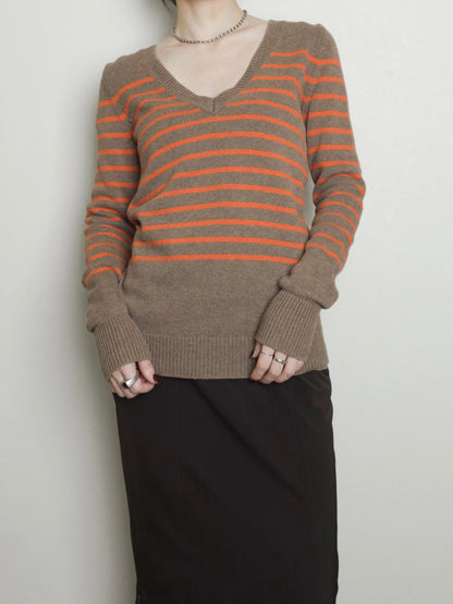 GAP Cotton Border Knit