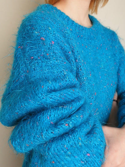 Mix Blue Knit