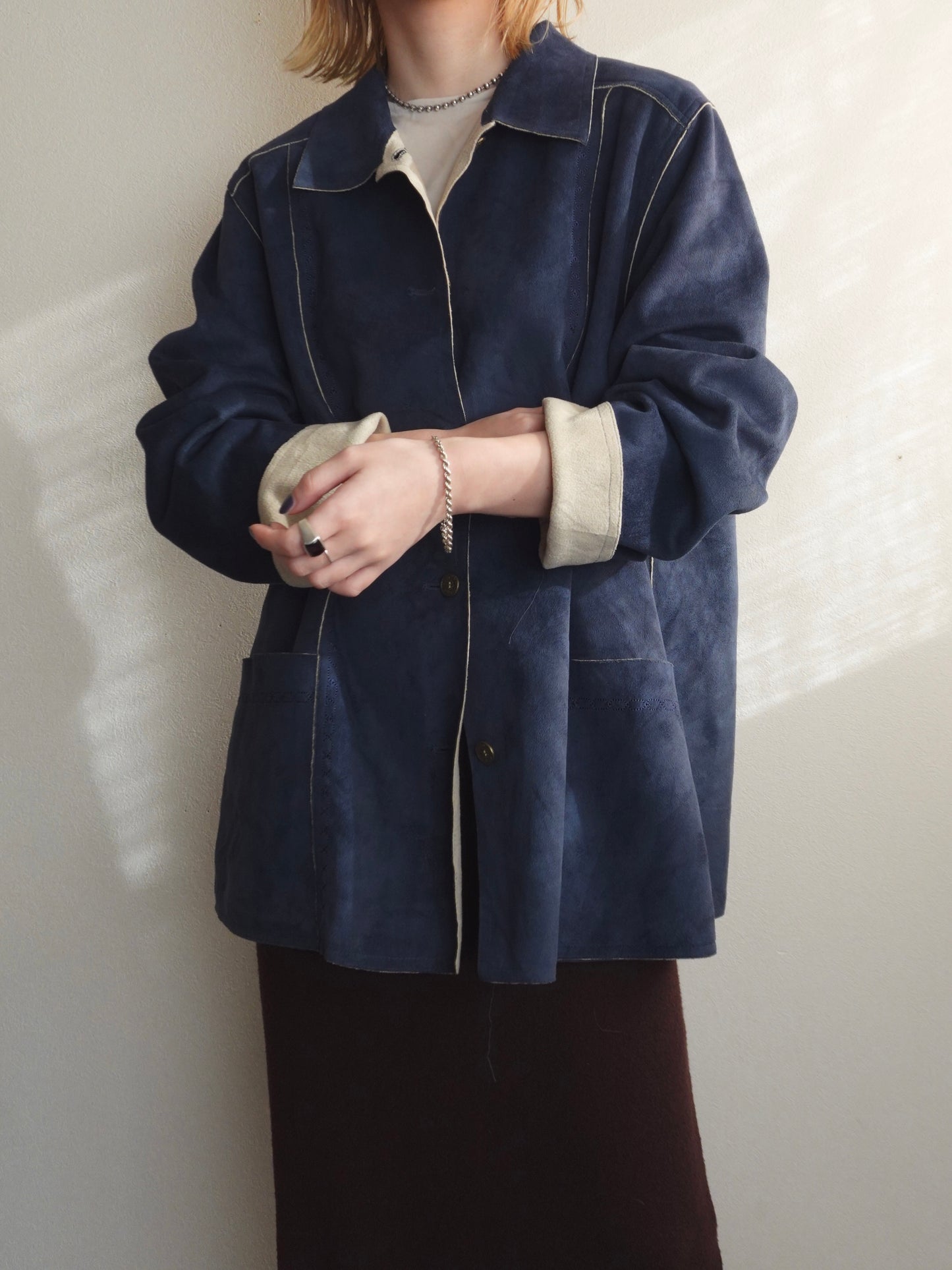 Fake suède "alfred dunner" Shirt